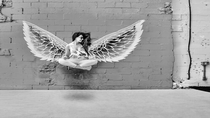 L'image met en avant des ailes déployées, symbolisant la liberté. Tout comme ces ailes permettent de s'élever, responsabiliser son équipe offre la possibilité à chacun de s'épanouir en prenant des responsabilités, un véritable moteur pour l'autonomie et la réussite.