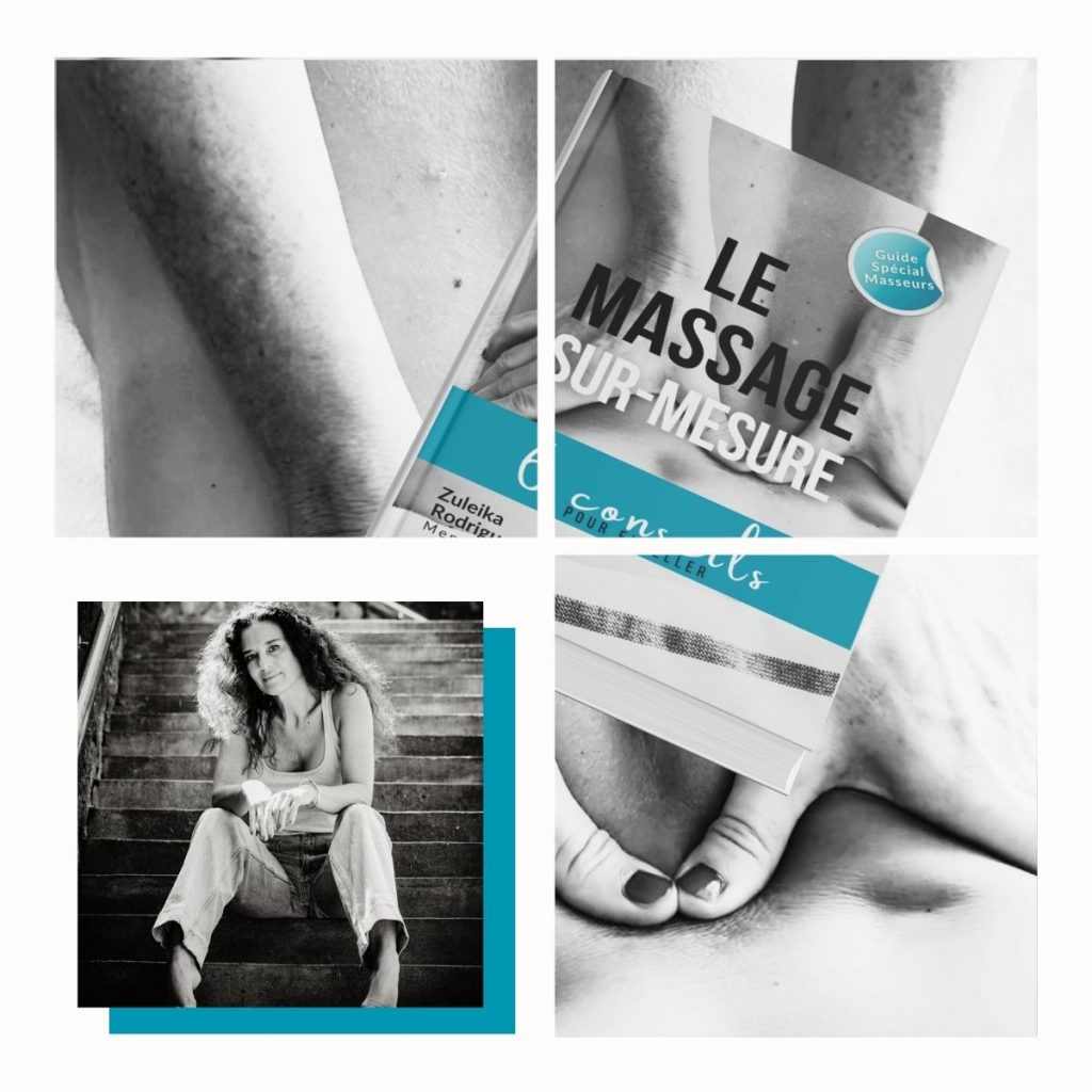 Livre Le Massage sur-mesure pour masseurs professionnels, approche personnalisée du toucher et adaptation aux besoins du client.